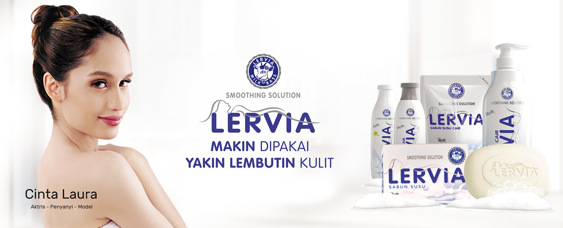 Lervia Makin Dipakai Yakin Lembutin Kulit